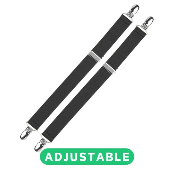 Hold’Em Biker Elastic Boot Stirrup Strap Motorcycle EXTRA STRONG METAL CLIP - Picture 4 of 9